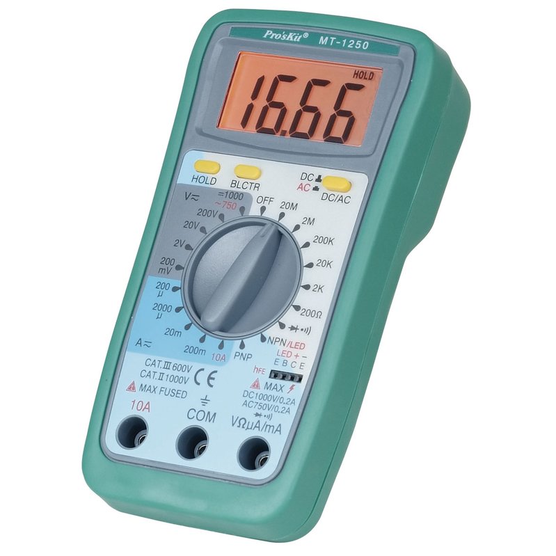 Professional Digital Multimeters Pro Skit Mt Toolboom