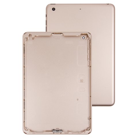 Задня панель корпуса для Apple iPad Mini 3 Retina, золотиста, версія Wi Fi 