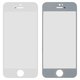Скло корпуса для iPhone 5, iPhone 5S, iPhone SE, біле, High Copy