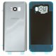 Задня панель корпуса для Samsung G955F Galaxy S8 Plus, срібляста, повна, із склом камери, Original (PRC), arctic silver