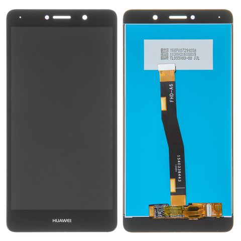 Дисплей для Huawei GR5 2017 , Honor 6X, Mate 9 Lite, чорний, клас B, логотип Huawei, без рамки, High Copy, BL L23 BLN L21