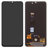 Дисплей для Xiaomi Mi 9 SE, чорний, без рамки, Оригінал (переклеєне скло), M1903F2G