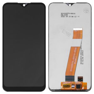 Дисплей для Samsung A015 Galaxy A01, A015F Galaxy A01, черный, без рамки, High Copy, с узким коннектором