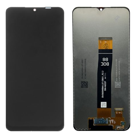 Дисплей для Samsung A022F Galaxy A02, чорний, без рамки, Original PRC , SM A022F BV065WBM L07 DB01_R2.2
