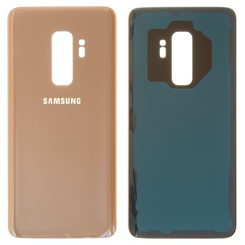 Задняя панель корпуса для Samsung G965F Galaxy S9 Plus, золотистая, Original PRC , sunrise gold