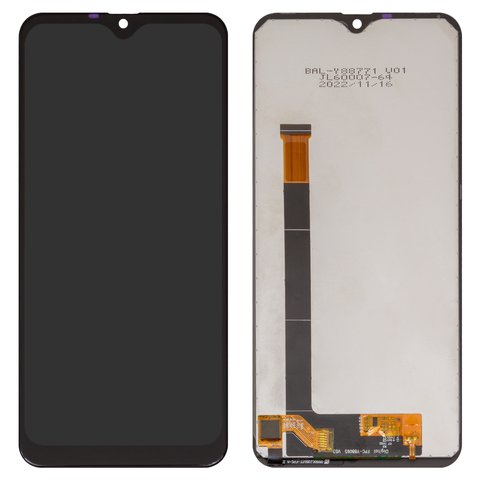 Дисплей для Ulefone Note 7, чорний, без рамки, High Copy