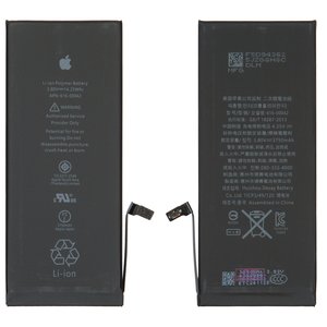 Акумулятор для iPhone 6S Plus, Li ion, 3,8 В, 3750 мАг, збільшена ємність, original IC, #616 00042