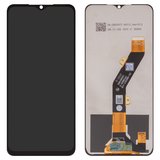 Дисплей для ZTE Blade A34, Blade A54, чорний, без рамки, (Box)
