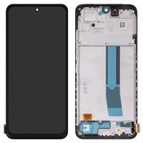 Дисплей для Xiaomi Redmi Note 12S, черный, с рамкой, High Copy, (OLED)