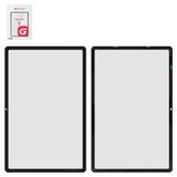 Стекло корпуса G+OCA PRO для Samsung X510, X516 Galaxy Tab S9 FE, с OCA-пленкой, черное