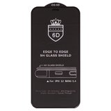 Захисне скло ESD 6D для Apple iPhone 12 mini, сумісне з чохлом, Full Glue, Anti-Static, із сіточкою, (без упаковки), чорний
