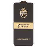 Защитное стекло ESD 6D для Samsung A546 Galaxy A54 5G, S711 Galaxy S23 FE, совместимо с чехлом, Full Glue, Anti-Static, (без упаковки), черный