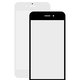 Housing Glass compatible with Apple iPhone 6S, (2.5D, white, PRC)