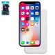 Case Nillkin Super Frosted Shield compatible with iPhone X, iPhone XS, (white, with logo hole, matt, plastic) #6902048147331