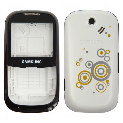 Carcasa puede usarse con Samsung B3210, High Copy, blanco - All Spares
