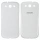 Battery Back Cover compatible with Samsung I9300 Galaxy S3, (white)
