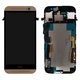 LCD compatible with HTC One M8, (golden)