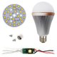 LED Light Bulb DIY Kit SQ-Q24 12 W (warm white, E27)