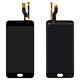 Pantalla LCD puede usarse con Meizu M3 Note, negro, sin marco, 30 pin, M681H/M681Q/M681C