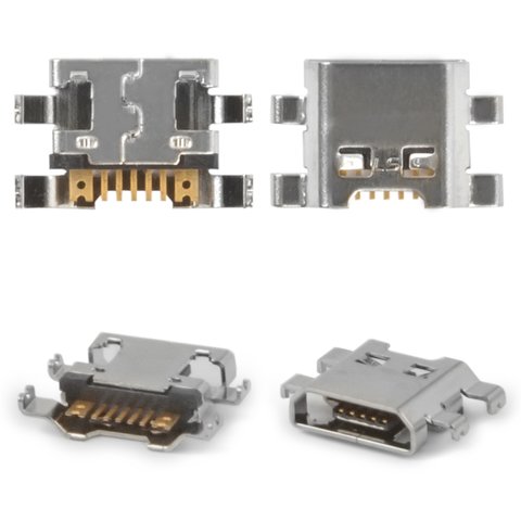 Коннектор зарядки для LG D618 G2 mini Dual SIM, D620 G2 mini, G3s D722, G3s D724, K10 Power M320G, K10 Power X500, K4 2017  M160, K8 2017  M200N, Q6 M700, Stylus 2 K520, X Cam K580, X Power K220DS, X power2, X Screen K500N, X View K500DS, 7 pin, micro USB тип B