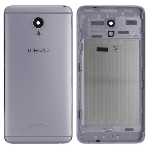 Panel trasero de carcasa puede usarse con Meizu M5 Note, gris