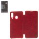 Case Nillkin Qin leather case compatible with Samsung A606F/DS Galaxy A60, (red, flip, PU leather, plastic)