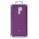 Case compatible with Xiaomi Redmi 9, (purple, Original Soft Case, silicone, grape (43), M2004J19G, M2004J19C)