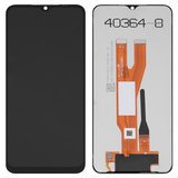 LCD compatible with Samsung A032 Galaxy A03 Core, (black, without frame, original (change glass) )