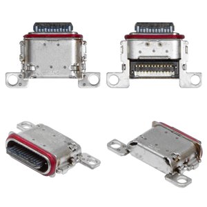 Коннектор зарядки для Samsung S901B Galaxy S22 5G, S911 Galaxy S23, S921 Galaxy S24, S931 Galaxy S25, 24 pin, USB тип C