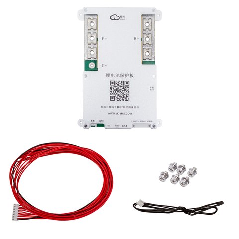 Controlador BMS JIKONG JK B2A8S30P, 300 A, para LiFePO4 Li ion LTO baterías