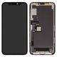 LCD compatible with iPhone 11 Pro, (black, with frame, HC, without IC, (OLED), imisu OEM hard)