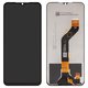 Pantalla LCD puede usarse con Tecno Spark 8C; Infinix Hot 12i, negro, sin marco, (Box) KG5k, KG5j.FPC6605-2, 2365B48-01-015, 24-065X62-V18