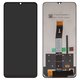 Pantalla LCD puede usarse con Xiaomi Poco C55, Redmi 11A, Redmi 12C, negro, sin marco, (Box)