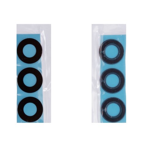 Vidrio de cámara puede usarse con Samsung A356 Galaxy A35 5G, A556 Galaxy A55, negro, sin marco, juego de 3 uds.