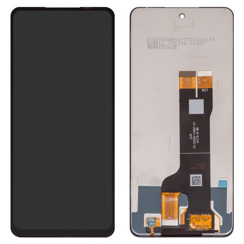 LCD compatible with ZTE Nubia Music Z2353 , black, without frame, High Copy 