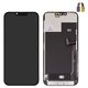 LCD compatible with iPhone 13 Pro Max, (black, with frame, HC, without IC, (OLED), GX OEM hard)