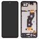 Pantalla LCD puede usarse con Infinix Smart 9 (X6532), negro, con marco, High Copy