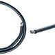 Alambre con aislamiento de silicona 6AWG, 16 mm², 1 m, negro