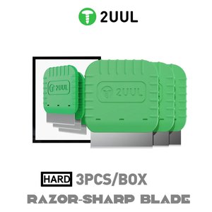 Glue Removing Blade 2UUL DA96, 3 pcs., тверді 