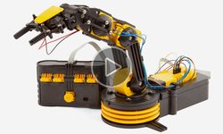 Відеоогляд конструктора CIC 21-535N Робот-маніпулятор на батарейках