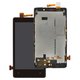 LCD compatible with Nokia 820 Lumia, (black)