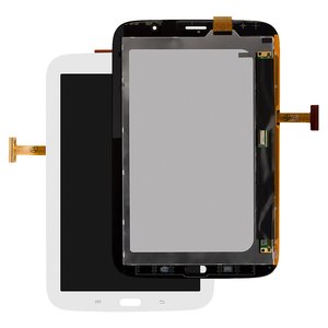Дисплей для Samsung N5100 Galaxy Note 8.0 , N5110 Galaxy Note 8.0 , белый, версия 3G , без рамки
