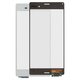 Touchscreen compatible with Sony D6603 Xperia Z3, D6633 Xperia Z3 DS, D6643 Xperia Z3, D6653 Xperia Z3, (white)