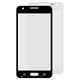 Housing Glass compatible with Samsung A300F Galaxy A3, A300FU Galaxy A3, A300H Galaxy A3, (white)