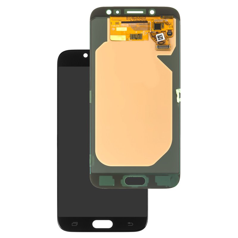 LCD compatible with Samsung J730 Galaxy J7 (2017), (black, without frame,  Original, service pack) #GH97-20736A - GsmServer