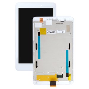 Lcd Compatible With Acer Iconia Tab 8 A1 840 White With Touchscreen With Frame Gsmserver