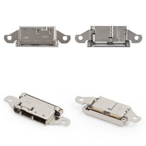 Коннектор зарядки для Samsung G900A Galaxy S5, G900F Galaxy S5, G900H Galaxy S5, G900M Galaxy S5, G900T Galaxy S5, 21 pin, USB 3.0 micro тип B
