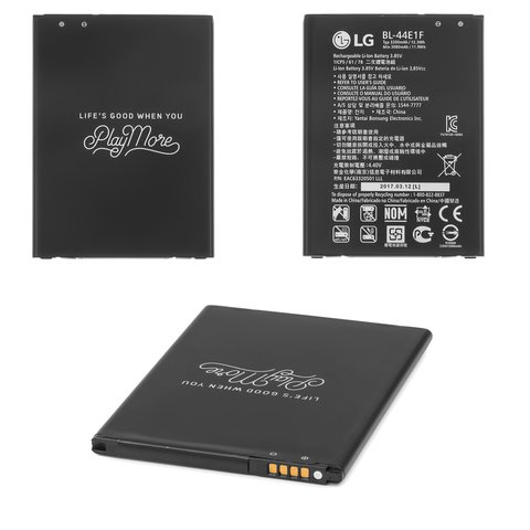 Battery BL 44E1F compatible with LG V20 H910, Li ion, 3.85 V, 3200 mAh, Original PRC  