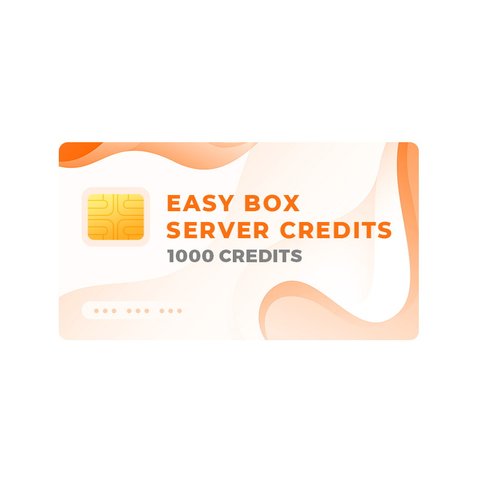Easy Box Server Credits Pack with 1000 Credits