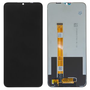 LCD compatible with Realme C11, C12, C15, Narzo 30A, black, without frame, Original PRC , RMX2185, RMX2189, RMX2180, RMX3171, FPC HTF065H051 